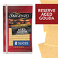 Sargento Reserve Series™ Natural Aged Gouda Sliced Cheese,  8 Slices