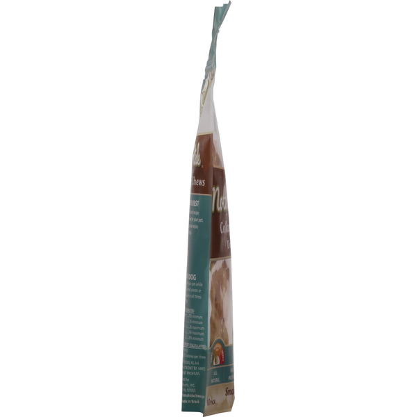 Fieldcrest Farms Nothin' to Hide Dog Chews, Delectable Beef Flavor, Small Twist Stix, 10 Pack