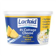 Lactaid Pineapple Cottage Cheese 4% Milkfat️