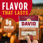 DAVID Roasted and Salted Pumpkin Seeds