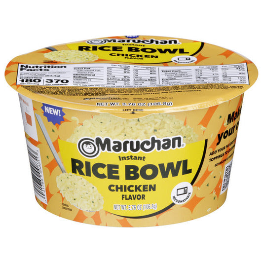 Maruchan Instant Rice Bowl Chicken, 3.76 oz