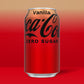 Coca Cola Zero Sugar Vanilla Soda Soft Drink
