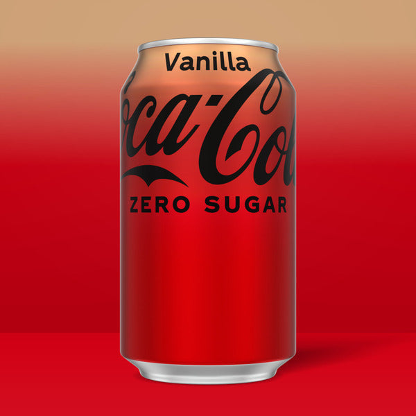 Coca Cola Zero Sugar Vanilla Soda Soft Drink