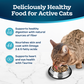 BLUE Wilderness Food for Cats, Natural, Chicken & Brown Rice Recipe, Healthy Living, Adult