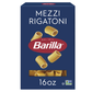 Barilla Mezzi Rigatoni - Non-GMO Pasta Made with Durum Wheat Semolina & Kosher Certified