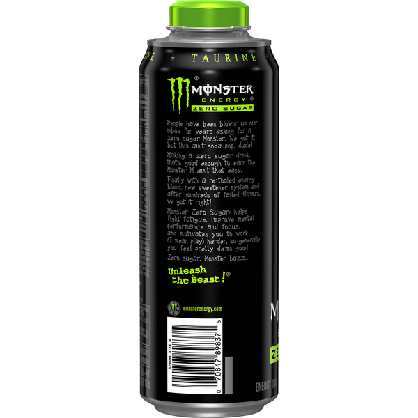 Monster Zero Sugar Energy Drink