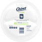 Chinet Plates, Compartment, Classic, 10.375 Inch