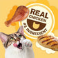 Purina Friskies Natural Cat Treats, Party Mix Natural Yums With Real Chicken & Vitamins, Minerals & Nutrients