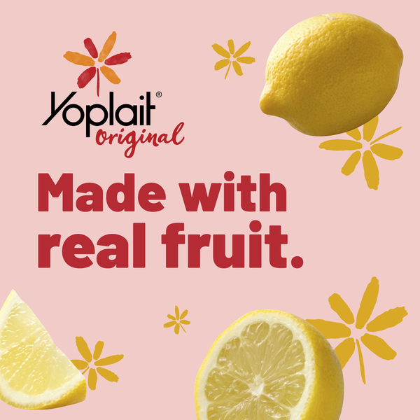 Yoplait Original Low Fat Lemon Burst Yogurt Cup