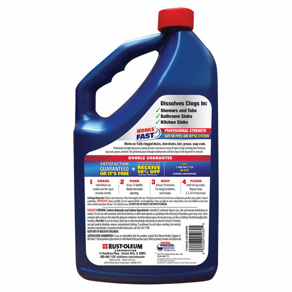 Roto-rooter Professional Strength Gel Clog Remover