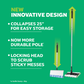 Swiffer Sweep and Mop Deluxe, 2-in-1 Floor Mopping and Sweeping Kit, 1 Device