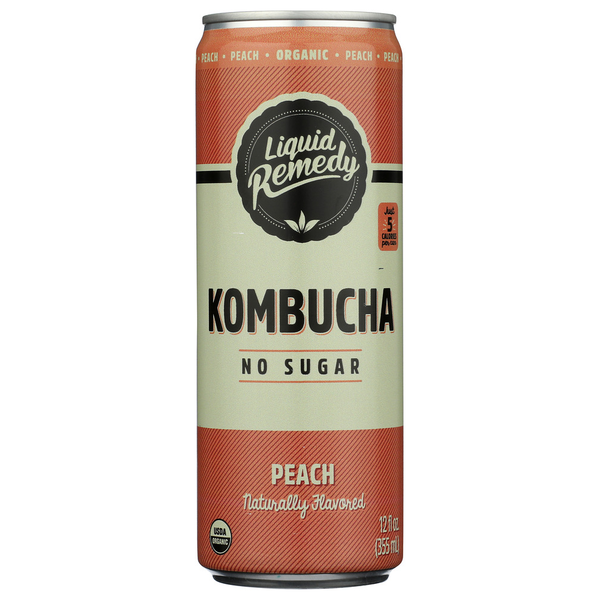 Liquid Remedy Kombucha Peach
