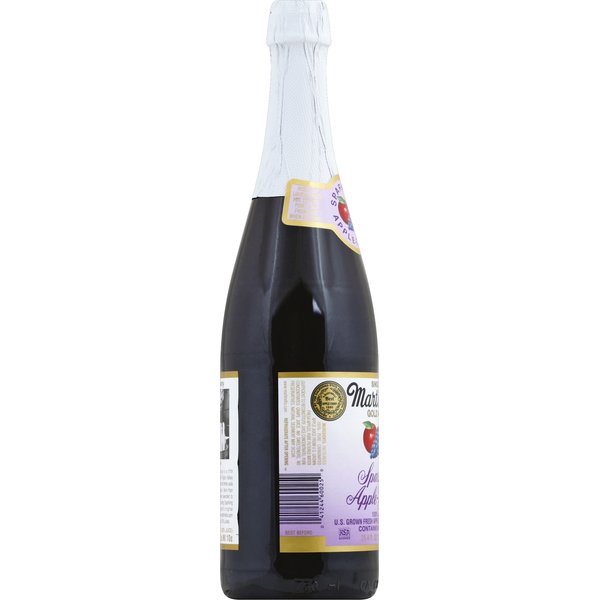 Martinelli's 100% Juice, Sparkling, Apple-Grape