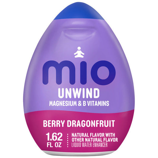 MiO Unwind Berry Dragonfruit Liquid Water Enhancer with Magnesium & B Vitamins