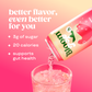 Bloom Pop Strawberry Cream Prebiotic Soda