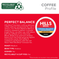 Hills Bros. K-Cup Pods Ground Premium Arabica Medium Roast Perfect Balance Coffee
