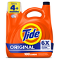 Tide Laundry Detergent Liquid, Original Scent, 100 Loads