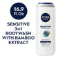NIVEA Men Sensitive Body Wash with Bamboo Extract