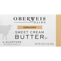 Oberweis Butter, Unsalted, Sweet Cream️