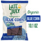 LATE JULY Snacks Restaurant Style Blue Corn Tortilla Chips