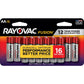 RAYOVAC AA Batteries, Double A Alkaline Batteries
