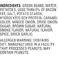 Glory Foods Seasoned Southern Style Green Beans with Potatoes