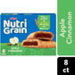 Kellogg’s Nutri-Grain Apple Cinnamon Breakfast Bars, Made with 10g Whole Grains, 8 Count