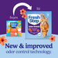Fresh Step Odor Shield Multi Cat Clumping Litter with Febreze Freshness, Hawaiian Aloha