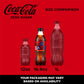 Coca Cola Zero Sugar Soda Bottles