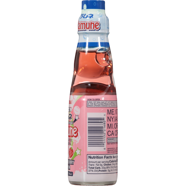 Kimura Strawberry Flavor Ramune