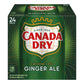 Canada Dry Ginger Ale Soda, 12 fl oz cans, 24 pack