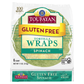 Toufayan Bakeries Spinach Gluten Free Tortilla Wraps