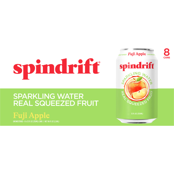 Spindrift Unsweetened Fuji Apple Sparkling Water