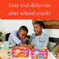 Del Monte Bubble Fruit Peaches in Strawberry Gel Fruit Cup Snacks