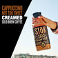 SToK Cappuccino Creamed Cold Brew Coffee, Ready to Drink Bottled Coffee, 48 fl oz