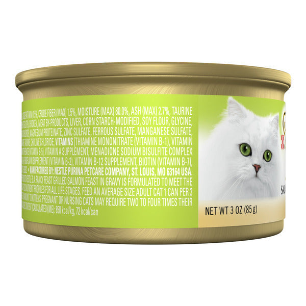 Purina Fancy Feast Grilled Salmon Feast in Gravy Cat Food