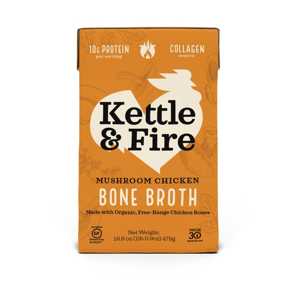 Kettle & Fire Mushroom Chicken Bone Broth
