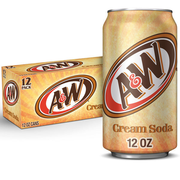 A&W Cream Soda, Case