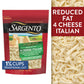Sargento Reduced Fat Natural 4 Cheese Italian Shredded Cheese, Traditional Cut