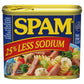 SPAM Canned Meat 25 Percent Less Sodium