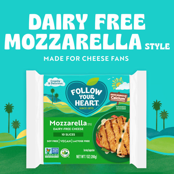 Follow Your Heart Dairy-Free Mozzarella Slices
