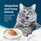Blue Buffalo Tastefuls Spoonless Singles Wet Cat Food, Whitefish and Tuna, Twin Pack Cups