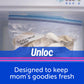 Ziploc Double Zipper Freezer Bags