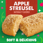 Mott’s Soft Baked Bars, Apple Streusel, Made with Applesauce, 6 Ct