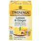 Twinings Tea Bags Lemon & Ginger Herbal Tea