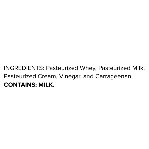 Miceli's Ricotta Cheese, Low-Fat, Cup