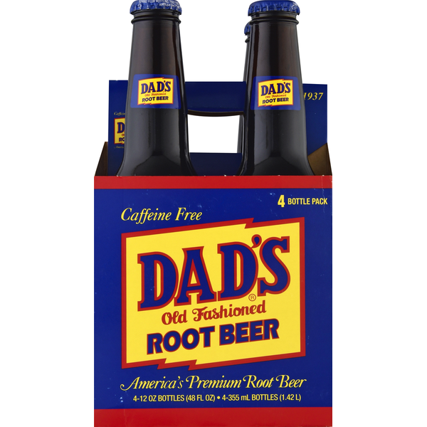 Dad's Root Beer Old Fashioned Root Beer, Caffeine Free