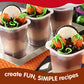 Snack Pack Chocolate Vanilla Flavored Pudding