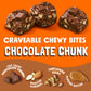Bear Naked Chewy Granola Bites, Whole Grain and Fiber, Chocolate Chunk,  Box (5 Pouches)