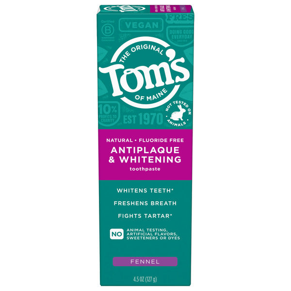 Tom's of Maine Fluoride Free Toothpaste